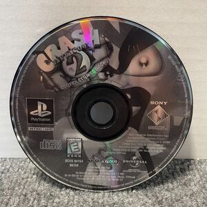 Crash Bandicoot 2: Cortex Strikes Back (Sony PlayStation 1, 2000)